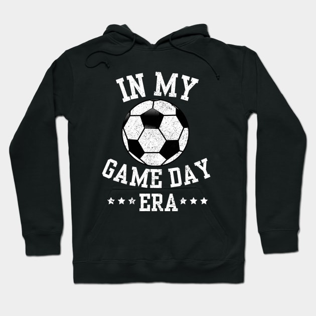 Funny In My Soccer Ball Game Day Era Football Player Boys Girls Kids Hoodie by weirdboy